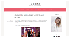 Desktop Screenshot of estherlara.com