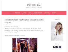 Tablet Screenshot of estherlara.com